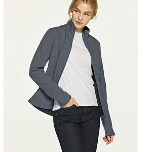 Chaqueta impermeable de diseño personalizado para hombre y mujer, chaqueta de concha suave Ecuestre para exterior e Invierno - Product Image 2