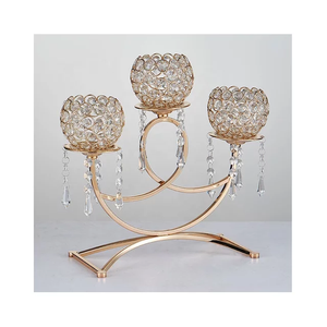 เชิงเทียนแบบคริสตัลสำหรับตกแต่งบ้าน,เชิงเทียนแบบเงาอื่นๆเชิงเทียนสำหรับตกแต่งในร่มและกลางแจ้ง - Product Image 1