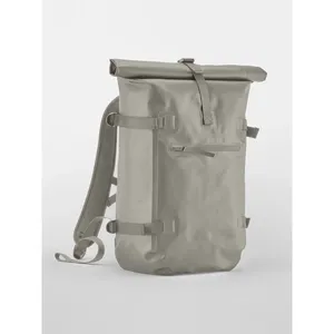 Sustainable <b>Waterproof</b> <b>Roll</b>-<b>Top</b> <b>Backpack</b> for Promotional Merchandising - Product Image 6
