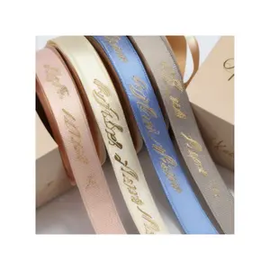 High Quality Satin Ribbons For Decoration Colorful 5M-100M Kyungjin From Vietnam Webbing Straps Original Manufacturer