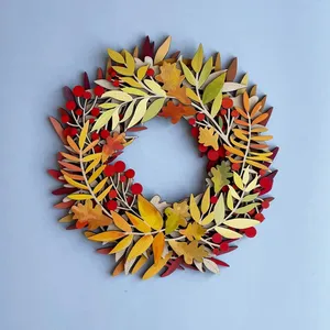 Cintre de couronne en métal multicolore de qualité supérieure, élégant pour Homer, décoration de porte d'hôtel, cintre de couronne en métal à prix de vente élevé - Product Image 2