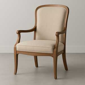 Encantadora Silla Moderna de Madera con Asiento de Terciopelo, Construcción Ecológica de Madera de Teca para Espacios Interiores Versátiles, Procedente de la India - Product Image 6