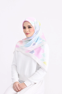 2023 meilleure vente chaude personnalisé doux soyeux Niqab visage couverture écharpe femmes islamique traditionnel musulman vêtements et accessoires - Product Image 6