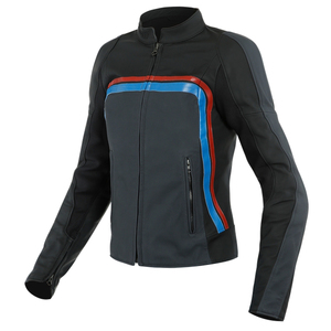 Blouson de moto en cuir pour femmes, blouson de motard en cuir de vachette de qualité supérieure pour femmes - Product Image 1