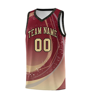 Venta caliente uniforme de baloncesto para Hombre Ropa deportiva al por mayor de fabricación al por mayor uniforme de baloncesto nombre personalizado número personalizado - Product Image 1
