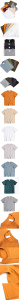 เสื้อยืดคอกลมใส่สบายสำหรับผู้ชายเสื้อยืดผ้าฝ้ายโพลีเอสเตอร์ทรงหลวม180gsm - Product Image 6