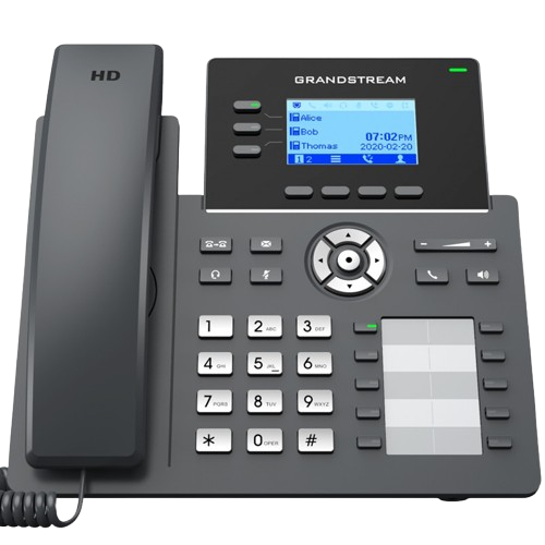 Grandstream GRP2604 IP Phone 3 Line HD Audio Gigabit VoIP Desk Phone Carrier Grade SIP Phone