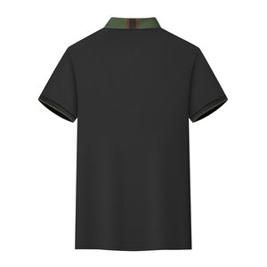 Polo a prueba de viento para hombre, camiseta de manga corta transpirable, camiseta informal ajustada con bordado, camiseta suave - Product Image 3