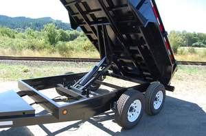 Remolque agrícola hidráulico basculante para tractor de un solo eje, venta al por mayor - Product Image 6