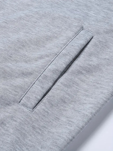 Survêtement Automne Hiver Homme Motif Solide Tendance 100% Coton Grande Taille Nouveau Design Prix de Gros - Product Image 6