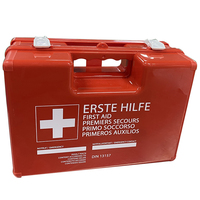 Vente en gros 2025 Trousses de premiers soins ménagers Boîte de premiers soins d'urgence en ABS avec dispositifs de premiers soins manuels