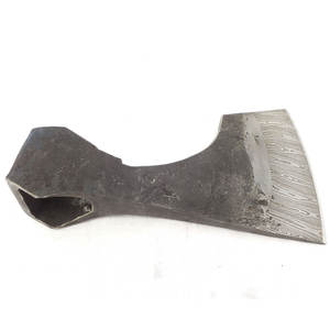 2025 venta superior hacha barbuda con cabeza de hacha de acero de Damasco forjado a mano Industrial Funda de cuero con patrón torcido para caza - Product Image 2