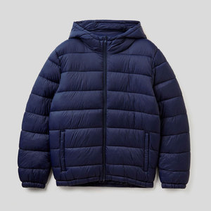 Stylish <b>Men</b> Bubble <b>Jacket</b> Insulated Reversible Winter Breathable Eco-Friendly <b>Lightweight</b> Soft Fabric Front Logo Outdoor Sports - Product Image 1