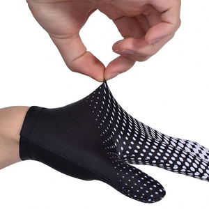 ใหม่ ODM และ OEM ถุงมือสนุ๊กเกอร์สามนิ้วถุงมือบิลเลียดระบายอากาศ - Product Image 4