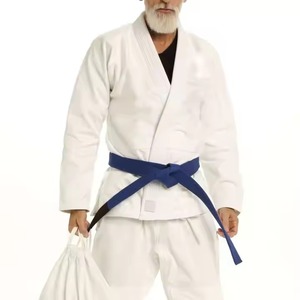 Uniformes de BJJ pour hommes personnalisables, respirants et résistants (100% coton) avec impression numérique pour l'entraînement aux arts martiaux MMA - Product Image 5