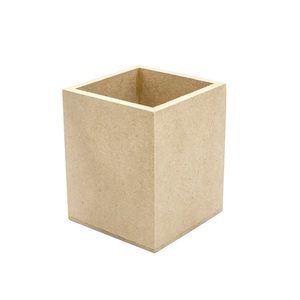 Nuevo diseño organizador de escritorio Oficina y Escuela último producto portalápices de madera moderno y elegante para la mejor venta portalápices de Mdf hecho a mano - Product Image 5