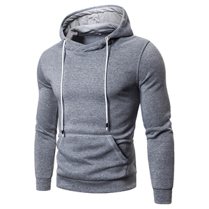 Sudadera con Capucha de Moda para Hombre, Nueva Colección de Invierno, Talla Grande, Color Sólido, Informal, 100% Algodón, Tejido de Felpa, Logotipo Personalizado, 360g - Product Image 1