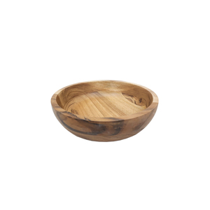 Cuencos de mesa de madera hechos a mano ecológicos último diseño de forma redonda personalizado para el hogar y los hoteles acabado Natural - Product Image 4