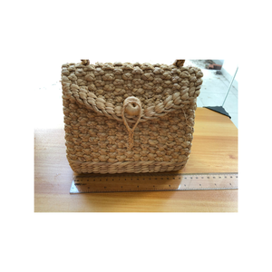 Porte-couverts en jacinthe d'eau organisateur tissé parfait pour cuisine table à manger écologique ustensile caddy élégant durable - Product Image 4