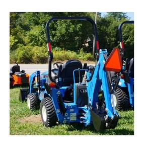 Le mini-tracteur LS MT125 est doté d'un moteur diesel 3 cylindres et d'une puissance de 17 points et 2 chevaux à la prise de force. - Product Image 5