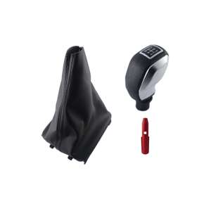 Pomo de Palanca de Cambios para Peugeot 206 Sport, Funda de Palanca de Cambios y Gris Mate Moda-00011042 - Product Image 2