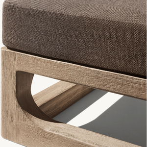 Gran oferta de muebles de madera de teca, sofá o mesa otomana con estilo moderno, cómodo y con la máxima función - Product Image 3