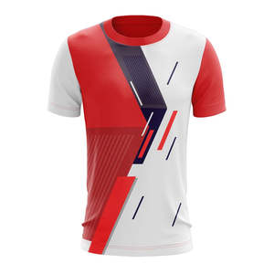 Camiseta de Jersey ajustada para mujer Diseño de impresión de logotipo frontal de gran tamaño para sublimación Camisetas en blanco al por mayor sólidas para impresión - Product Image 5