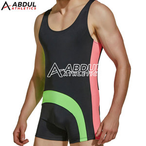 Nueva llegada Spandex Poliéster Ropa DE LUCHA Hombres Camiseta de lucha libre Secado rápido Camiseta personalizada - Product Image 3
