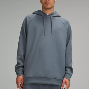 เสื้อฮู้ดสวมหัวแขนยาวผ้าฟลีซแบบสวมหัวแขนยาวน้ำหนักเบาเสื้อลำลองออกแบบได้ตามต้องการแฟชั่น - Product Image 4