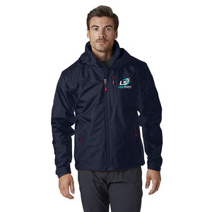 Factory-Made New Fashion <b>Rain</b> <b>Jacket</b> for Men Trending Style <b>Hooded</b> Stand Collar Competitive Price Canvas Fabric ODM Supply - Product Image 3