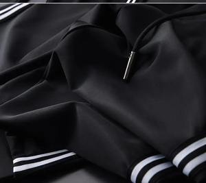 2025 mode personnalisé marque coton réfléchissant hommes survêtement 2 pièces Top qualité épais hommes à capuche et pantalon survêtement pour l'hiver - Product Image 5