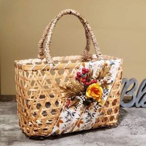 Paniers-cadeaux en bambou naturel-Emballage fait à la main et respectueux de l'environnement dans divers modèles et dimensions | Vente en gros au Vietnam - Product Image 3