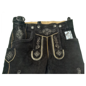 Pantalones cortos de cuero para hombre, novedad, último diseño, pantalones cortos de cuero para hombre, pantalones cortos Herren para hombre - Product Image 4