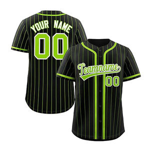 Camiseta de béisbol sublimada personalizada de calidad, camiseta transpirable con cuello redondo para jóvenes y adultos, camisa con botones para ropa deportiva para jugadores de béisbol - Product Image 2