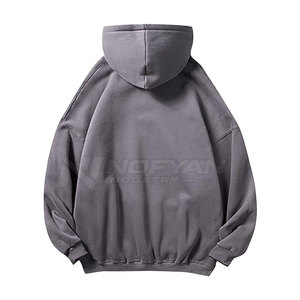 Sudadera con Capucha Oversize para Hombre, Estilo Urbano, Holgada, Manga Larga, Moda de Invierno, Cálida, Informal, para Exteriores - Product Image 2