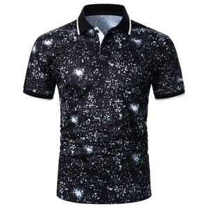 Polos de sublimación de moda transpirables de secado rápido antiarrugas sostenible última llegada material suave polos de hombre - Product Image 2