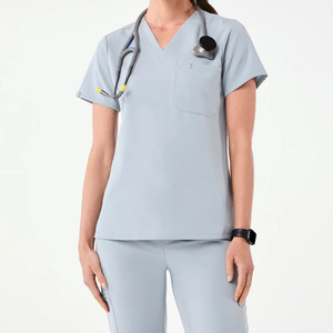Premium Quality Women's Hospital Nurses <b>Scrubs</b> Knitted Polyester Available in All Colors and Sizes Easy to Wear Wholesale - Product Image 1