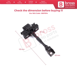 BDP1514 Butée de porte avant avec limiteur pour Toledo MK4 KG Rapid 2012-2019 5JA837249E - Product Image 5