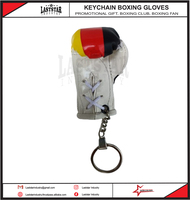 Mini porte-clés gant de boxe personnalisé en métal cuir de haute qualité avec logo prix d'usine pour porte-clés et mousquetons promotionnels