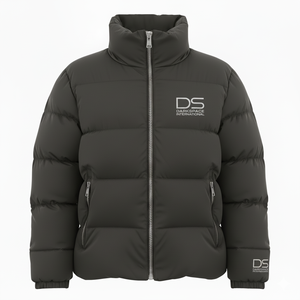 Manteau en duvet de haute qualité Manteau veste à col montant décontracté style solide avec logo personnalisé pour hommes - Product Image 1