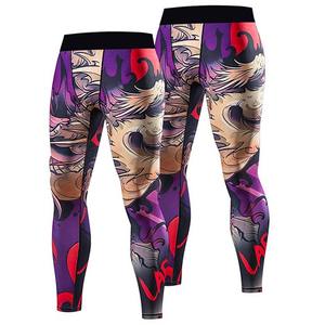 Vêtements de gymnastique pour hommes Ensemble de 3 pièces Ensemble de vêtements d'entraînement Leggings de sport pour hommes Fournitures de shorts de compression thermique Rash-Guard - Product Image 3