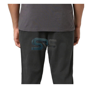 Pantalon pour homme Pantalon de jogging épais et lavé Pantalon de survêtement en molleton de coton Taille moyenne Baggy surdimensionné Streetwear pour l'entraînement d'hiver Jogging - Product Image 6