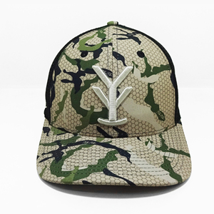 Custom Embroidery Logo <b>Camo</b> Trucker Hat Cotton Front Mesh Back <b>Cap</b> Structured Hunting Hat Outdoor Headwear Wholesale OEM Factory - Product Image 1