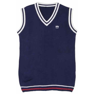 Nouvel arrivage Meilleure vente Chandail d'uniforme scolaire à demi-manches pour vêtements d'automne/d'hiver unisexe au prix le plus bas du marché - Product Image 1