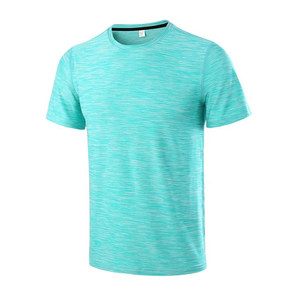 Nuevas camisetas lisas en blanco OEM al por mayor ropa deportiva gimnasio ligero transpirable verano manga corta Camiseta para correr - Product Image 3