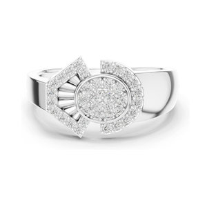 แหวนเพชรแล็บโกรว์ 0.336 กะรัต สำหรับสุภาพสตรี ความใส VVS-VS สี EF ทอง 18KT, 14KT, 10KT และเงิน 925  ทองชมพู, ทองเหลือง, ทองขาว - Product Image 1
