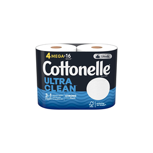Papier toilette doux 2 plis 3 plis Tisu Cottonelle Papier toilette ultra propre - Product Image 1