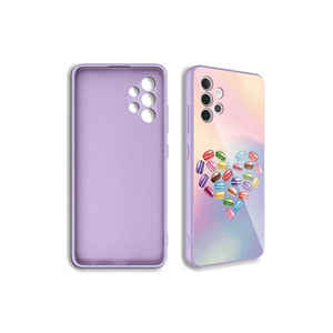 Funda OYO de Epoxi para Samsung Galaxy A32 4G, Carcasa Rígida de Silicona Suave con Protección de Cámara Antihuellas, Diseño Estilo INS - Product Image 3