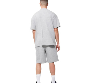 Ensemble short et t-shirt à manches courtes pour homme, été, décontracté, respirant, léger, imprimé, 100% coton, streetwear - Product Image 2