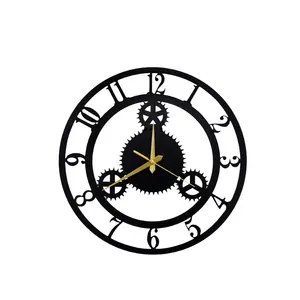 Buy Standard Quality Antique wall Clocks with Top Garde Metal Made Luxury Designed Wall Clock For Sale By Exporters